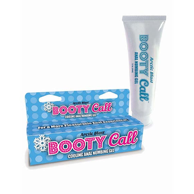 Booty Call Anal Numbing Gel - Arctic Blast Cooling Anal Numbing Gel - 44 ml (1.5 oz) Tube Little Genie